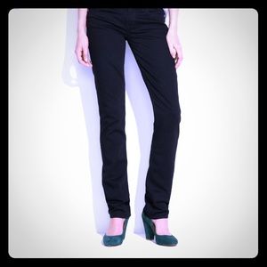 Black Madewell Rail Straight Jeans